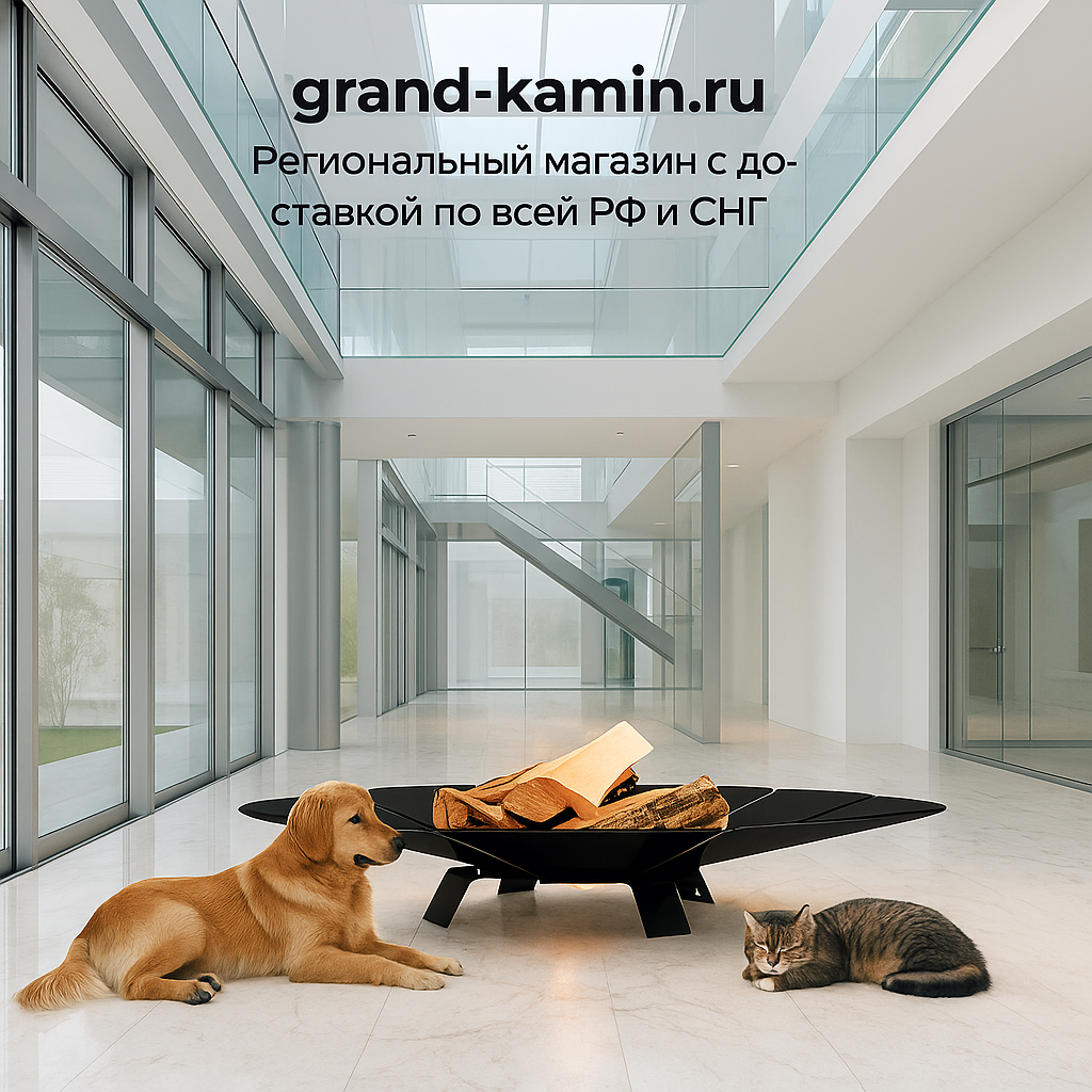    Создайте незабываемые моменты на природе с очагом для костра SUNNY – уют, стиль и атмосферу для ваших вечеров! Kamin