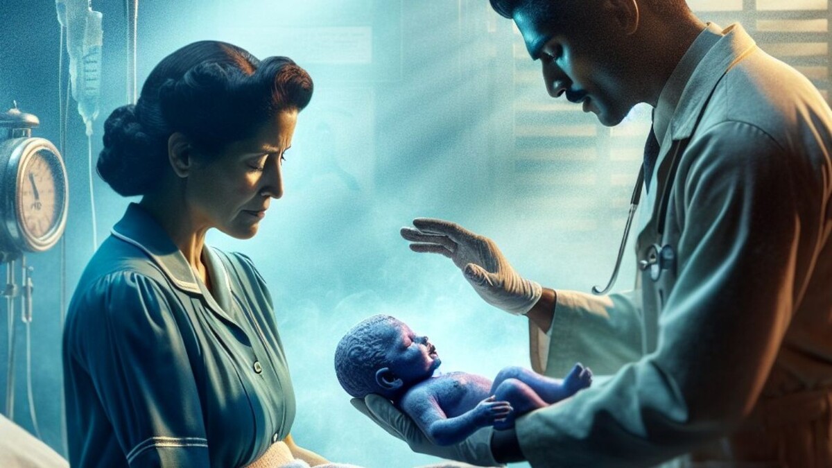 Синие младенцы и женщина, которая осмелилась обмануть смерть