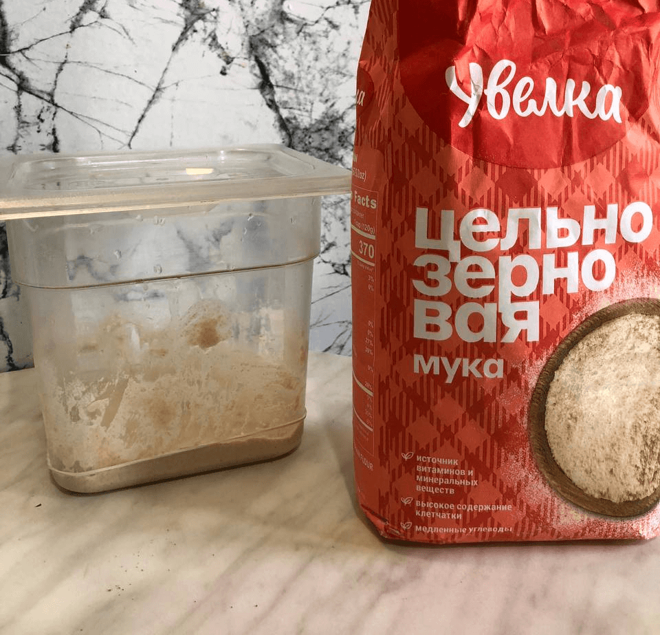 Кормлю цельнозерновой мукой