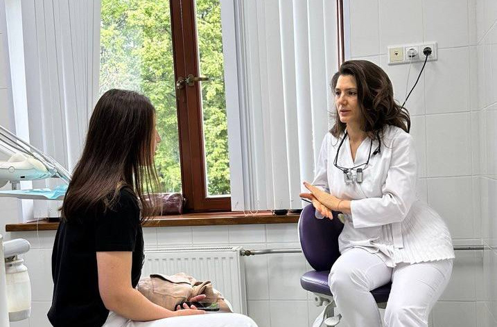 Прием у имплантолога Екатерины Шалминой. @ESdentistry