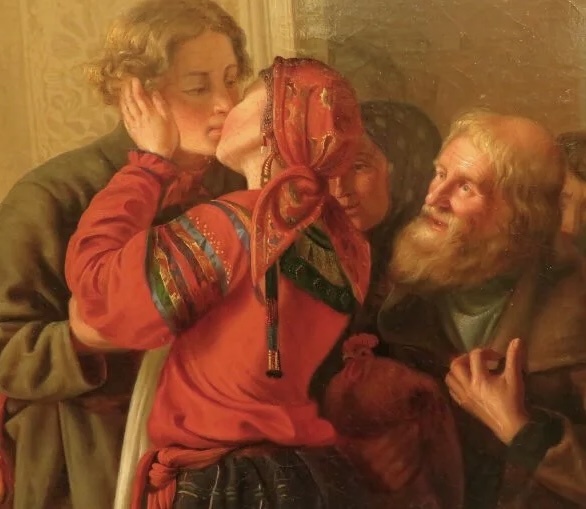 Татарский поцелуй.