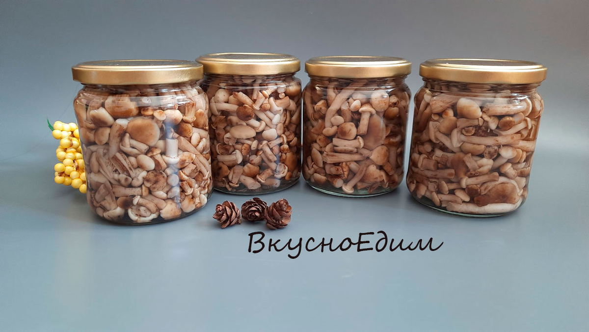 Опята маринованные 