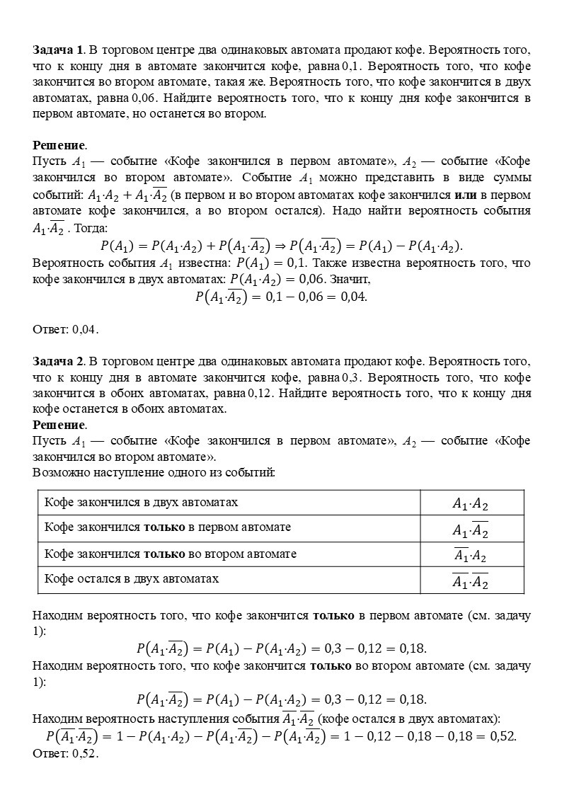 Решение автора