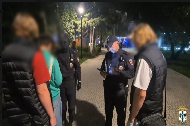    Скриншот из видео ГУ МВД РФ по Новосибирской области