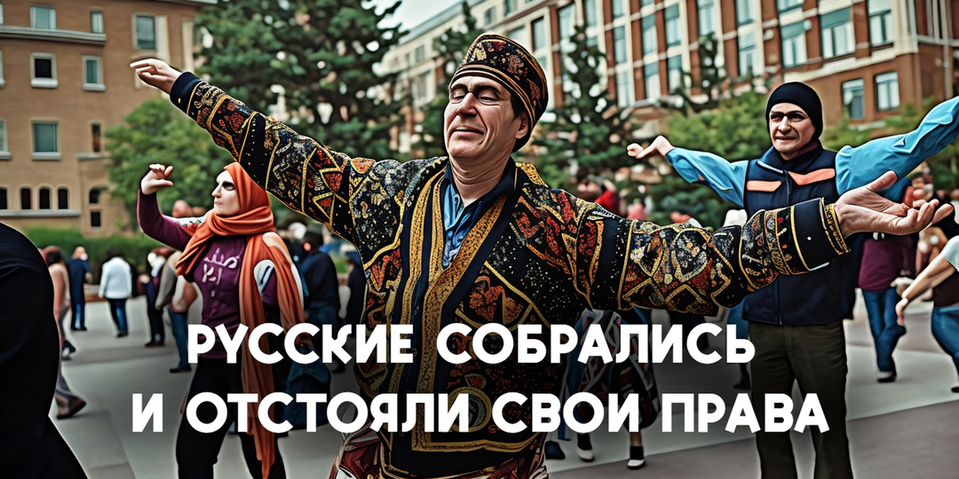 Местные жители устали терпеть приезжих: собрались толпой и выгнали гастарбайтеров с детской площадки