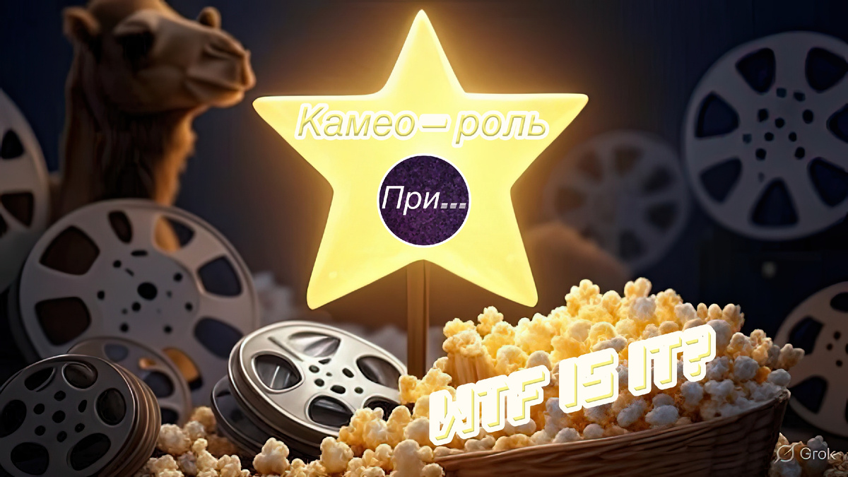 Титульная иллюстрация к статье Олега Лубски "Камео это вам не верблюд, а звезда" | © авторы коллажа — Grok и Олег Лубски 2025
