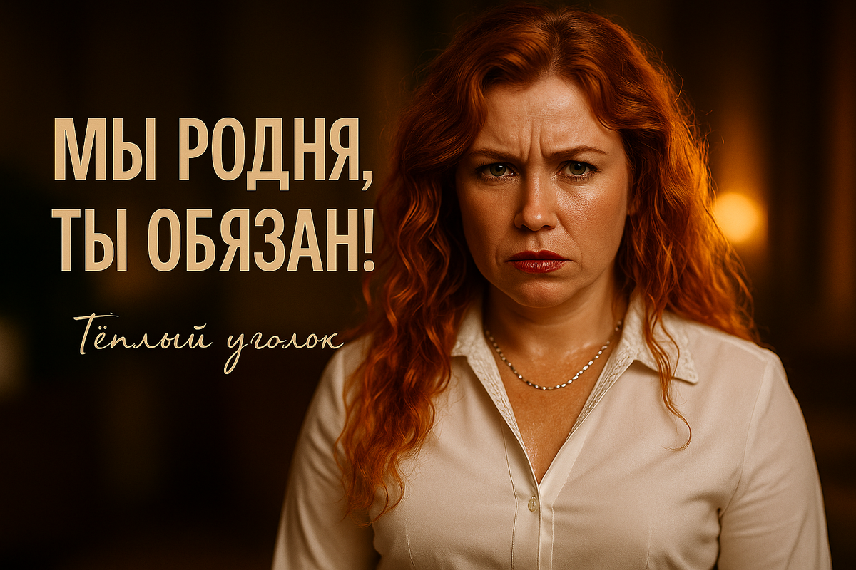 Мы родня, ты обязан! — кричали они. Один звонок в банк — и ВСЁ изменилось