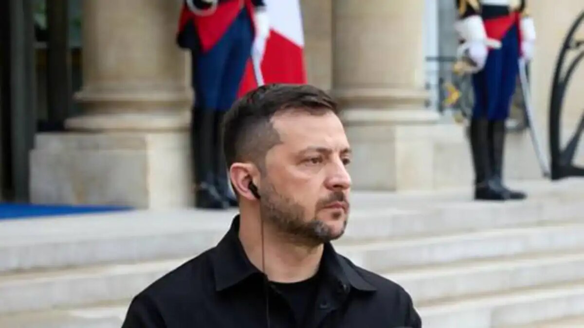    Президент Украины Владимир Зеленский.