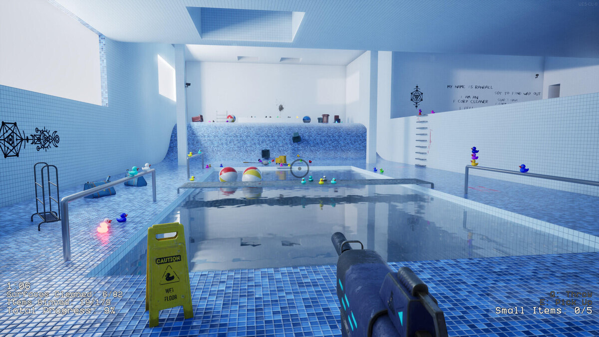    Галерея игры Команда уборки Backrooms (Backrooms Cleanup Crew)