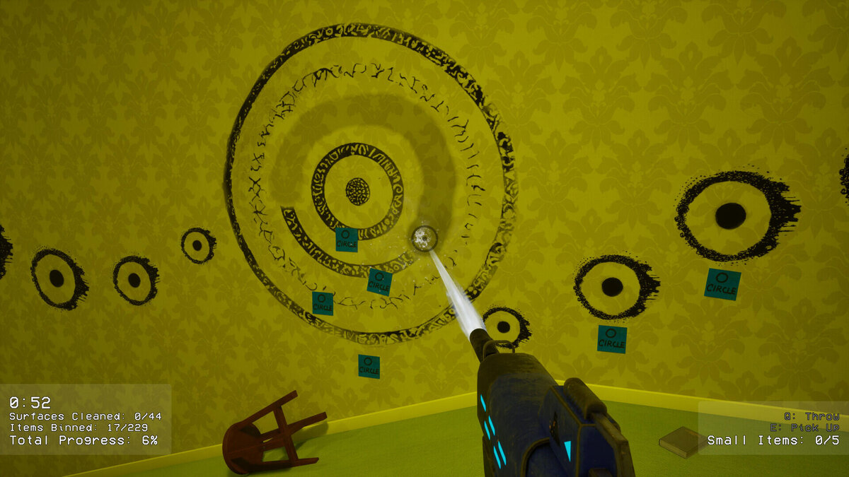    Галерея игры Команда уборки Backrooms (Backrooms Cleanup Crew)