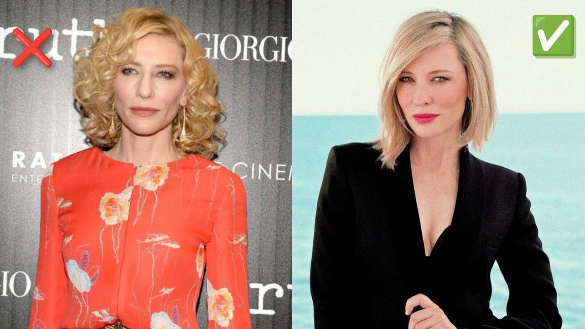 Кейт Бланшетт в образах не по типажу и по типажу