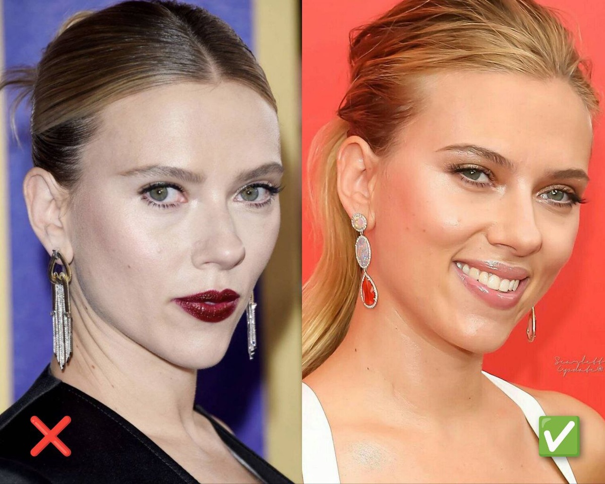 Скарлетт Йоханссон в образах не по типажу и по типажу