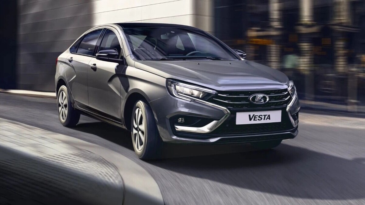Lada Vesta уступила лидерство китайским автомобиля. Фото: АвтоВАЗ