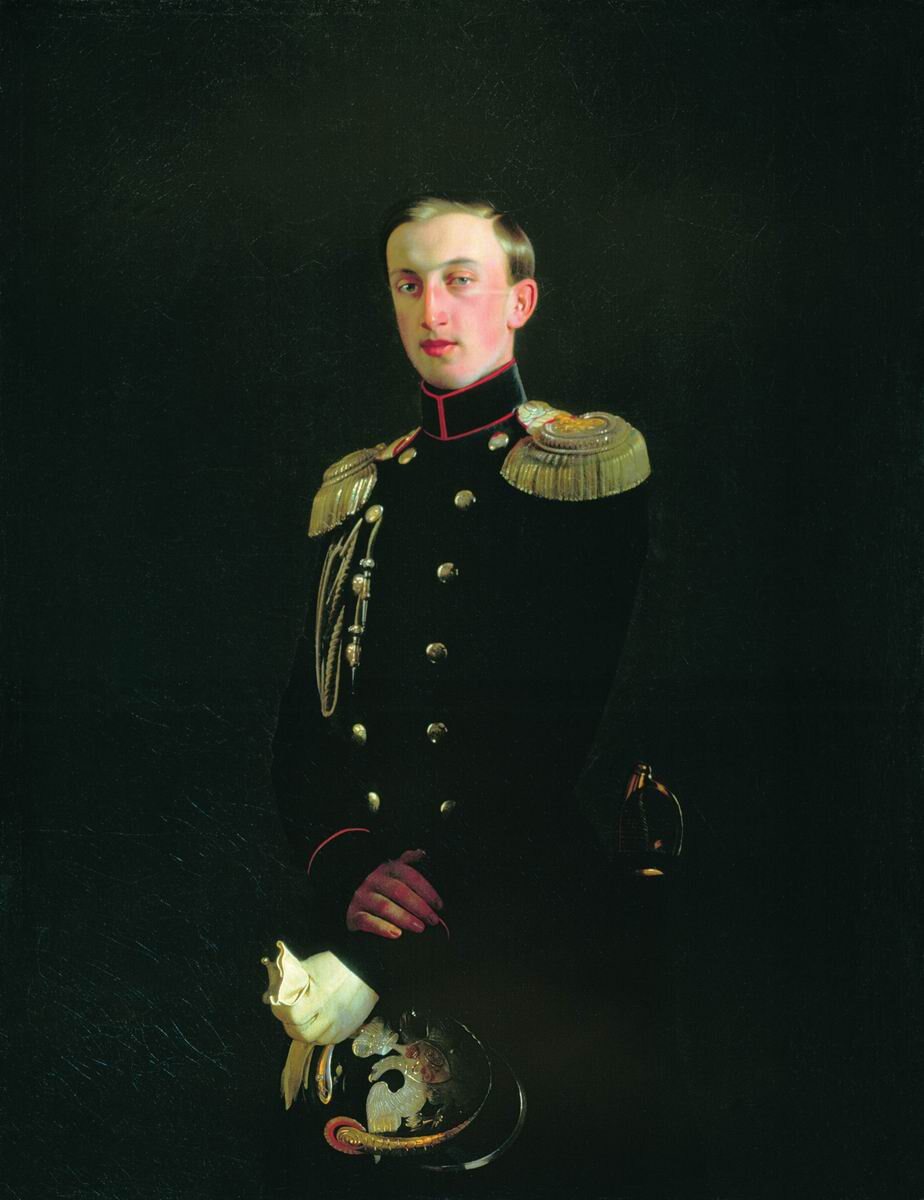 Портрет великого князя Николая Николаевича, 1853 (худож. С. К. Зарянко) (фото из интернета; здесь как иллюстрация)