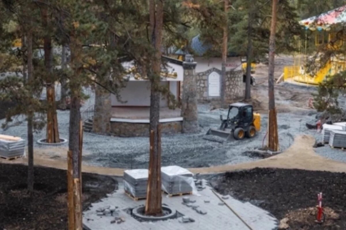    В челябинском парке откроется единственный в России паровой фонтан