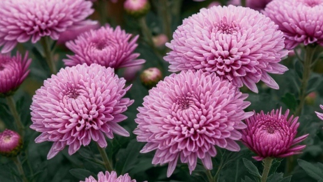 Хризантемы