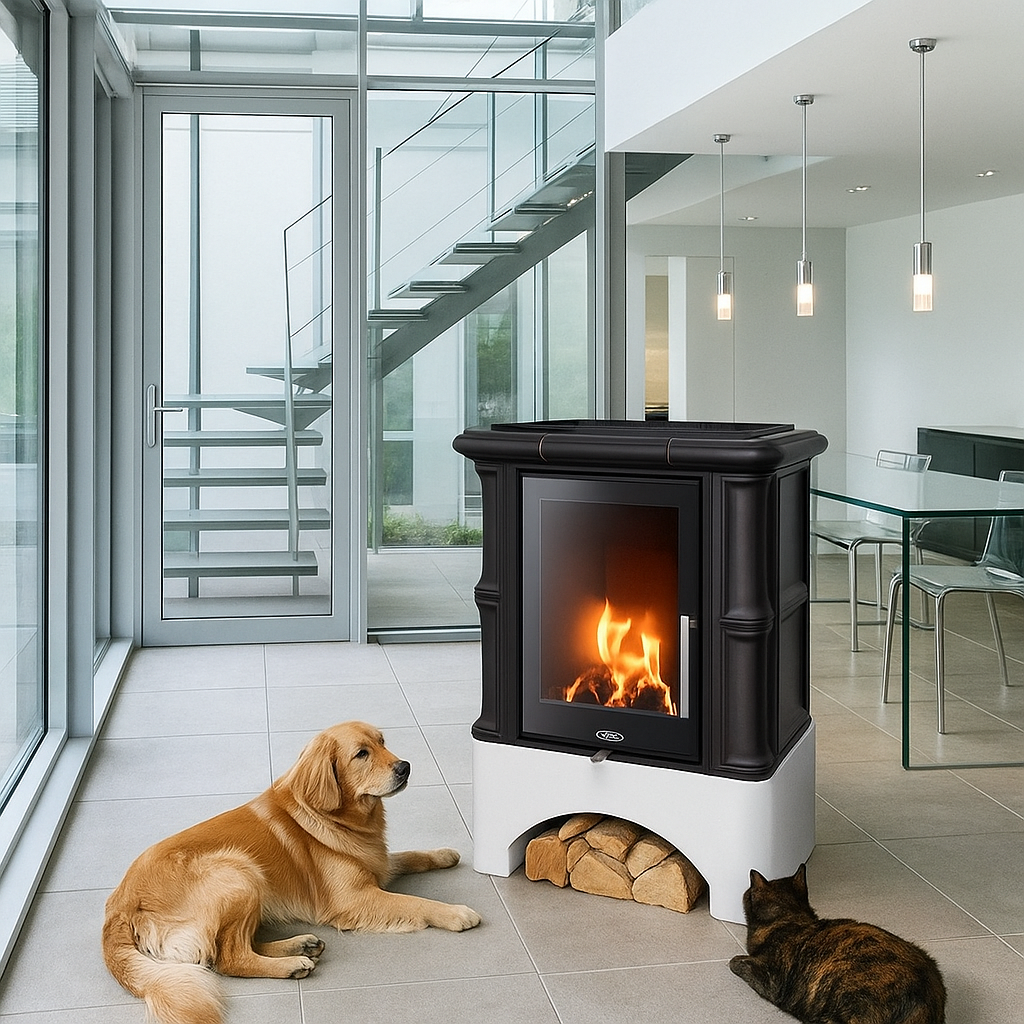    Стильный уют и экономия: Печь-камин ABX BAVARIA EXclusive для вашего дома Kamin