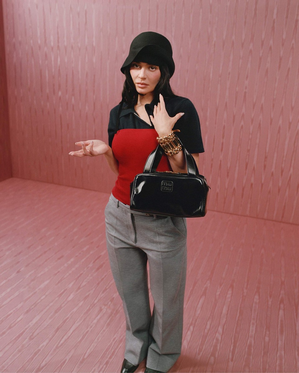 Кайли Дженнер в Miu Miu