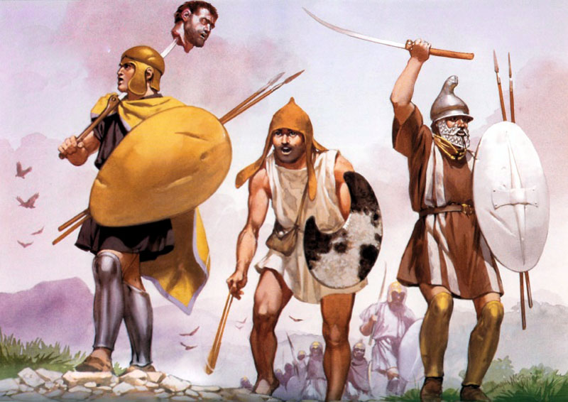 Фракийцы. Современная иллюстрация