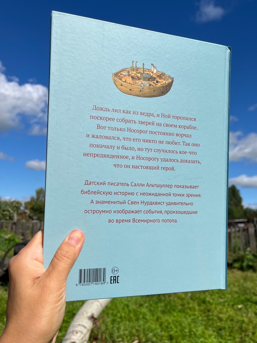 Обратная сторона обложки. Фото автора.