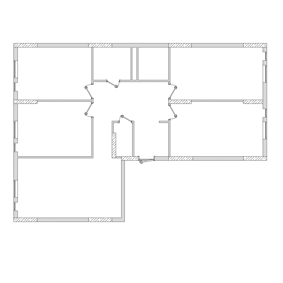существующая планировка