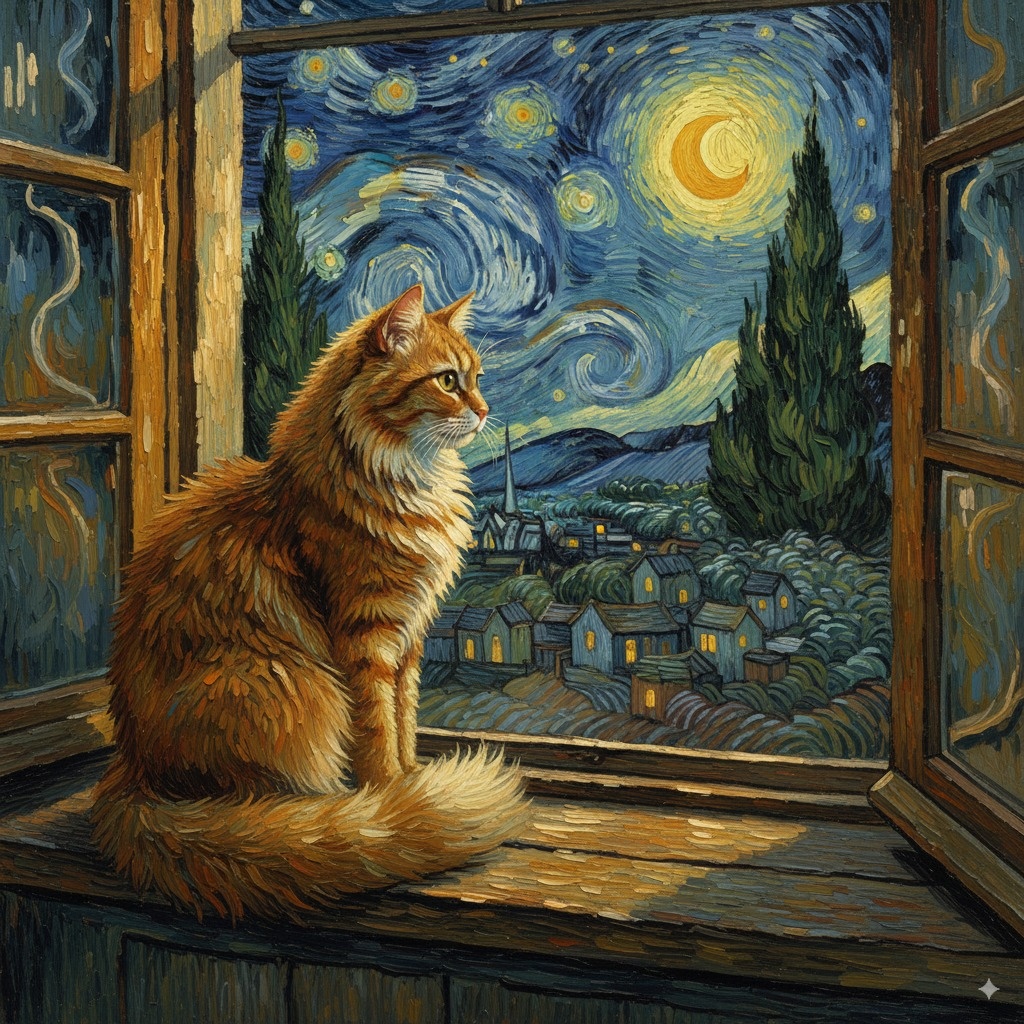 Кот Ван Гога