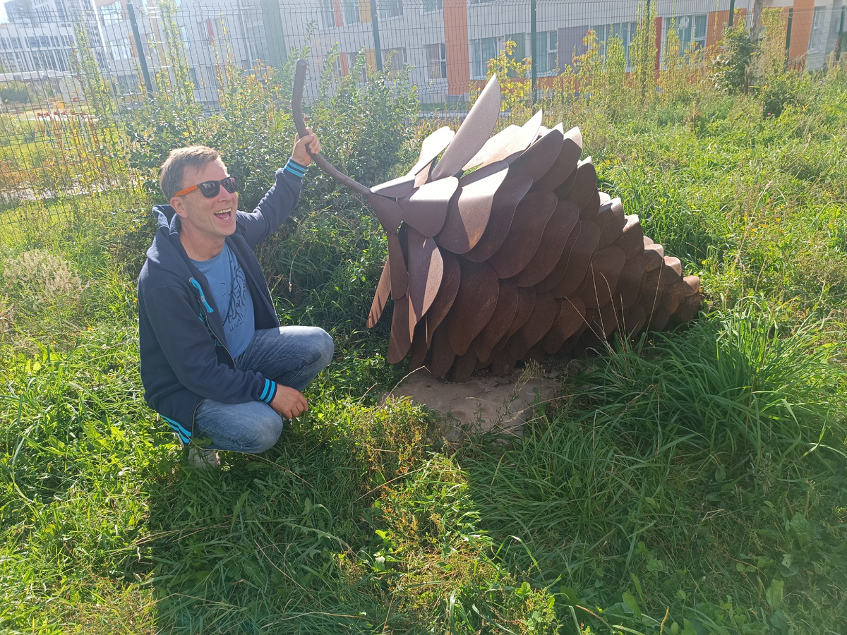 И шишки лежат 