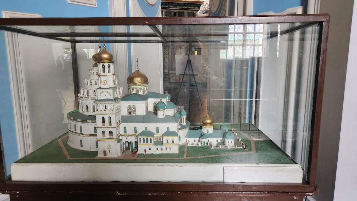 Макет Воскресенского Храма в Иерусалиме.