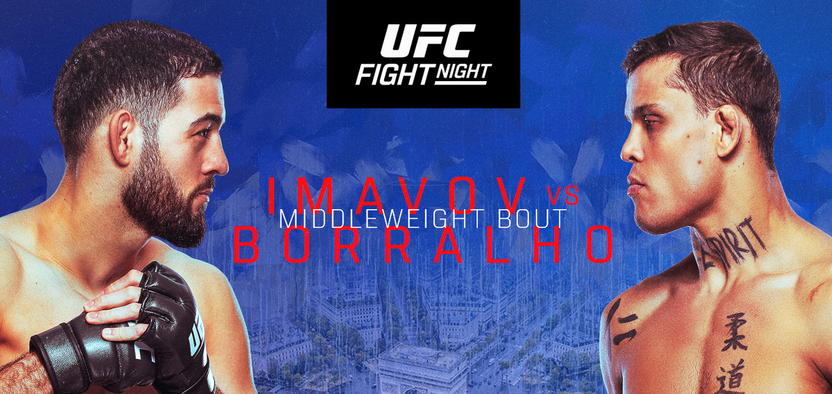 Постер турнира (UFC Париж).