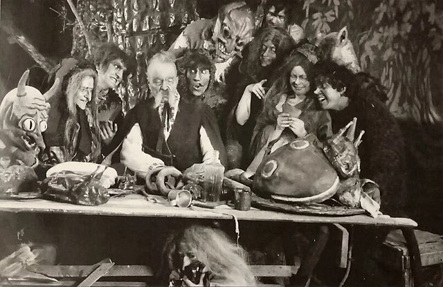 Кадр из фильма «Вий» 1909 года