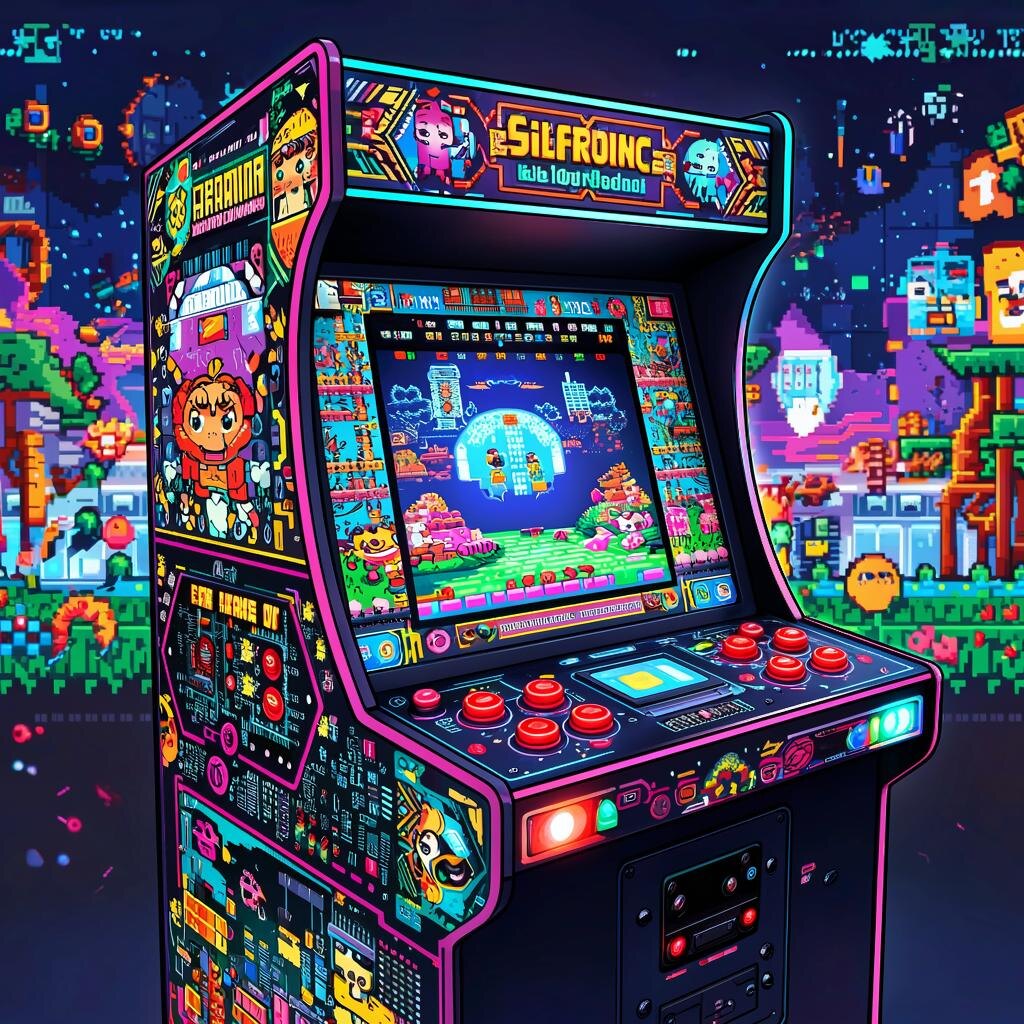  Соберите свою аркаду из светодиодов!