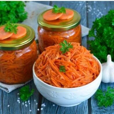 Морковь по-корейски на зиму