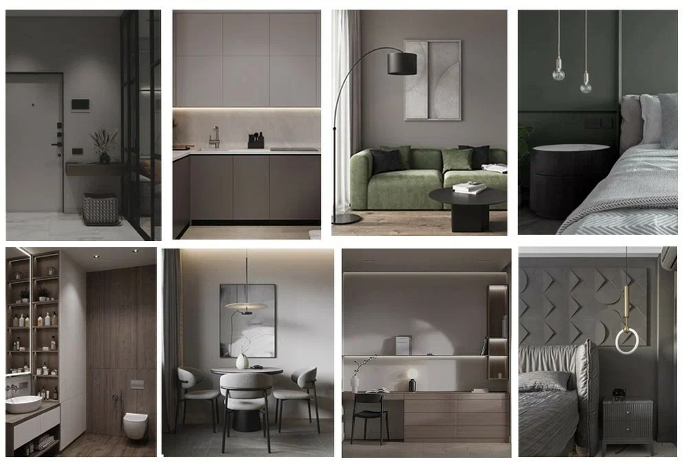 Концепт интерьера в ЖК TopHills