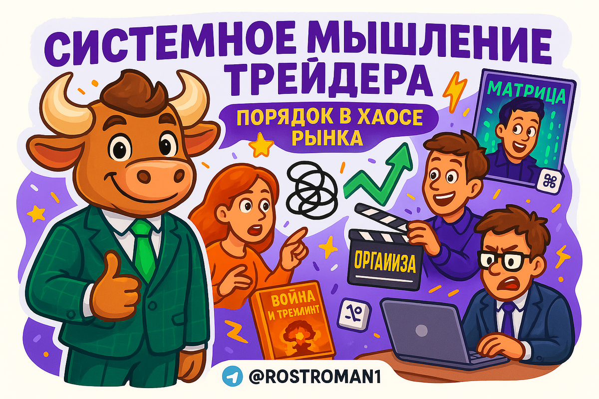    Системное мышление трейдера: главная ловушка, которая рушит ваши прибыли РоСТ | Роман о Системном Трейдинге