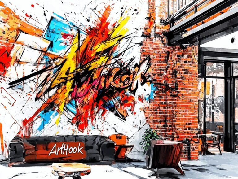    Стрит-арт в дизайне интерьера: как сделать ваш дом уникальным и стильным с помощью уличного искусства Art-Hook.Ru
