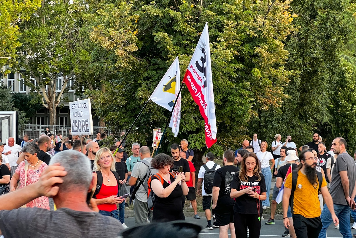    Протесты начались еще в ноябре 2024-го и продолжаются до сих пор. / Фото: Игорь Елков / РГ