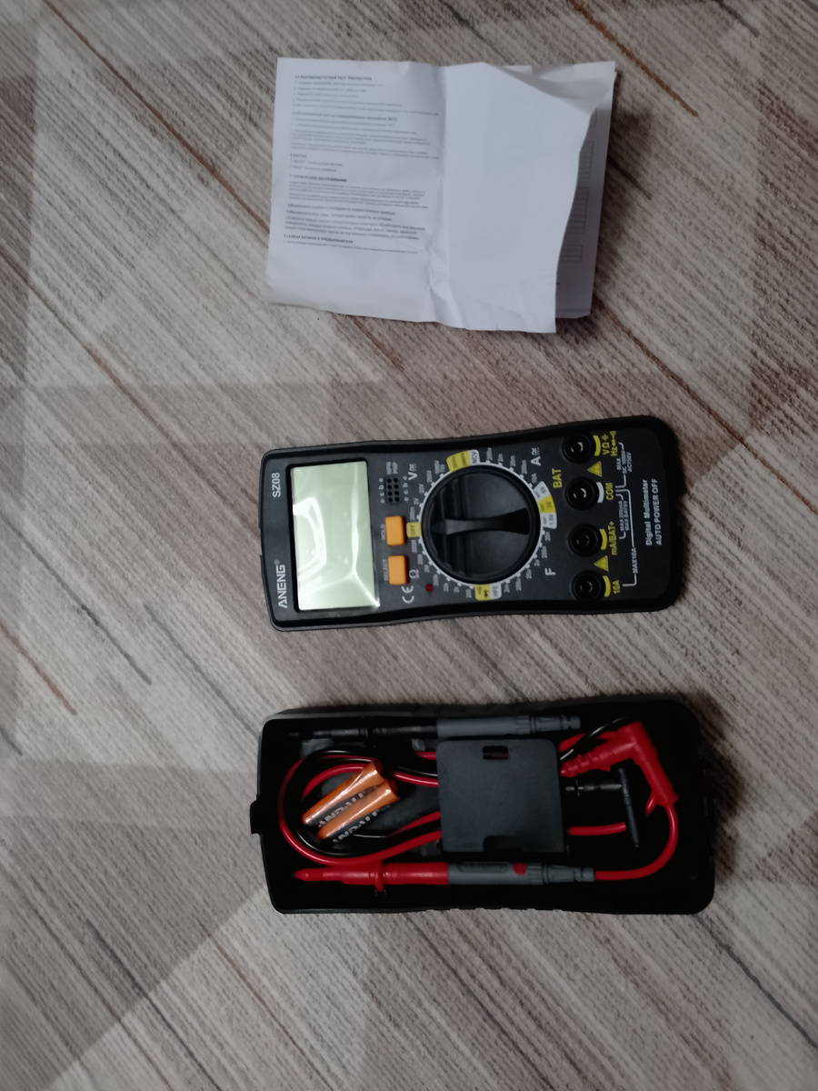 Мультиметр за 1200 ₽ — работает или нет?