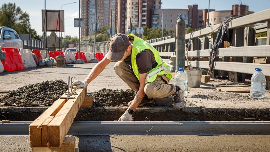    Ремонт Сестрорецкого путепровода. Автор фото: t.me/krti_spb