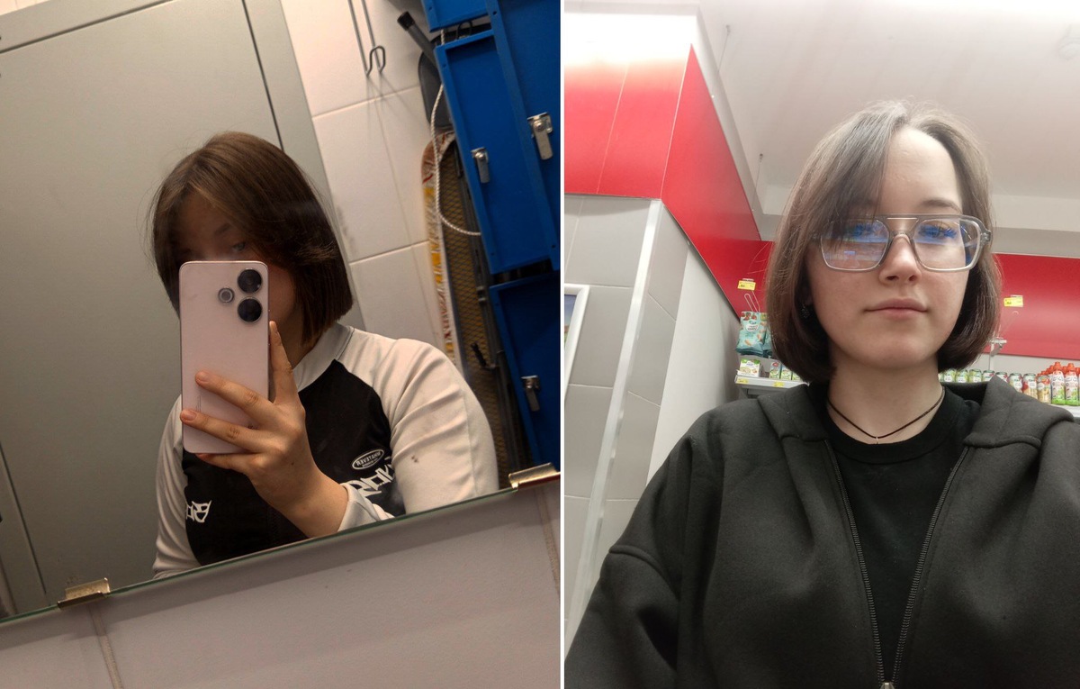 Слева старшая моя дочь Яна, справа старшая дочь Мелиса