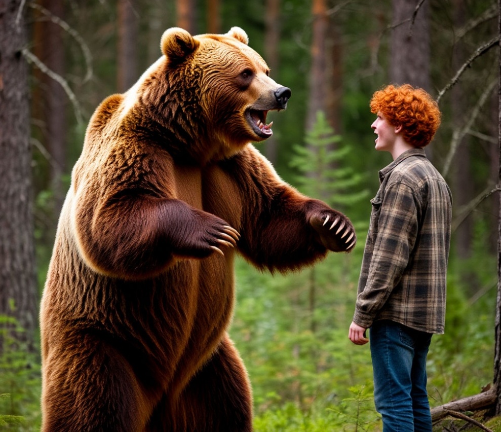 Косматый медведь и Платон