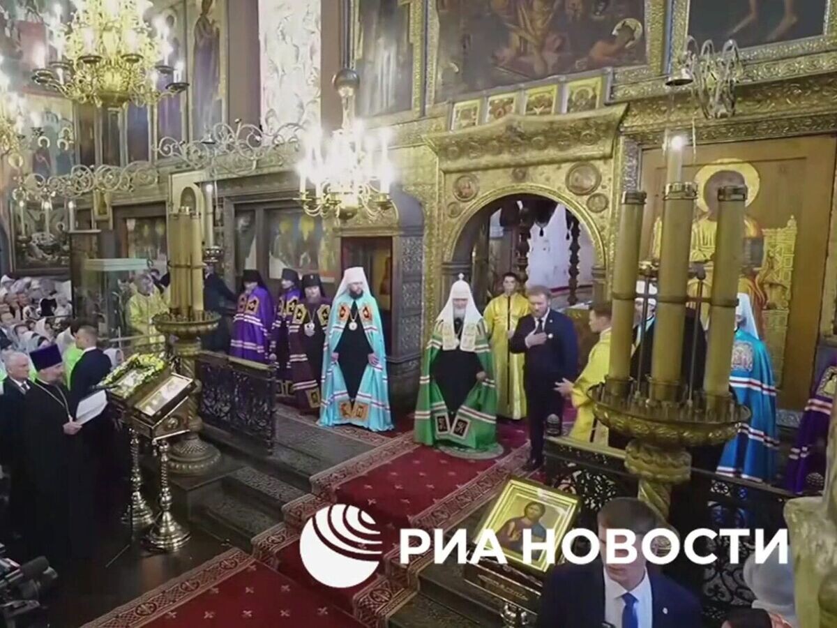    Вручение ордена равноапостольной княгини Ольги III степени Маргарите Симоньян© РИА Новости