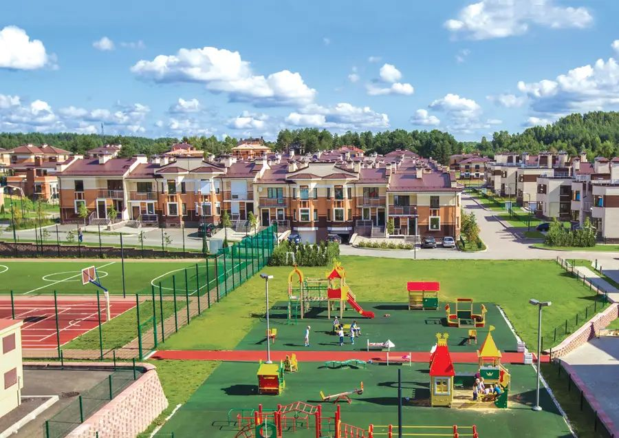 Взяла первую попавшуюся картинку. Кажется, это КП "Небо" в Кузьмолово где-то под Питером