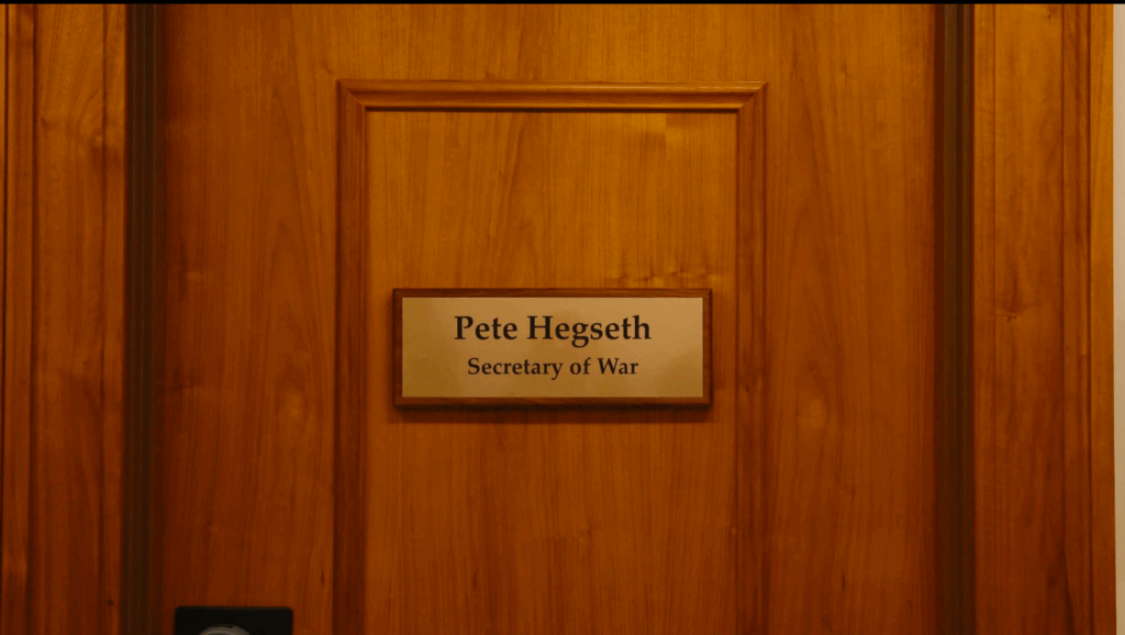    Кадр из видео / x.com/SecWar