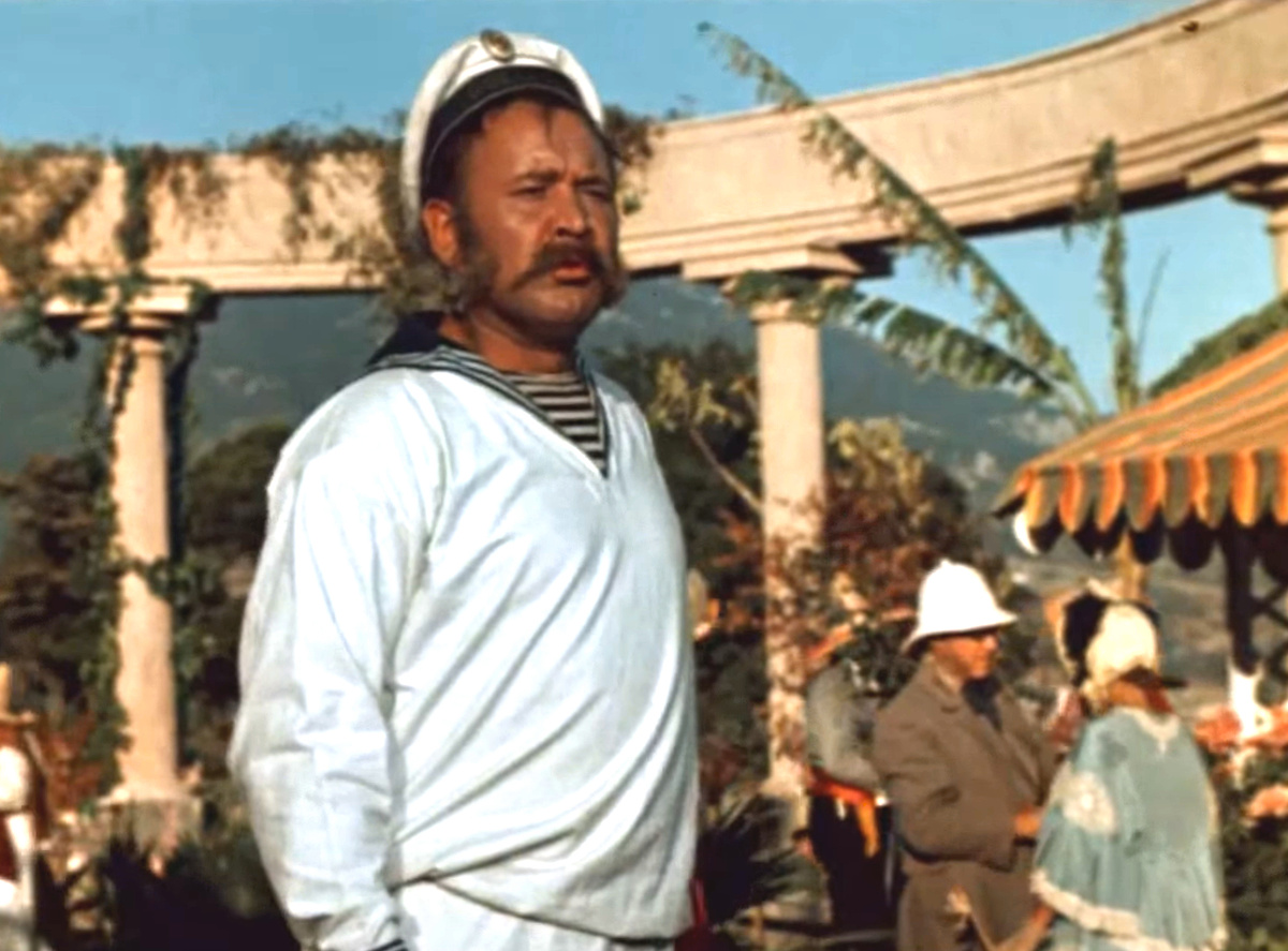 Кадр из кинофильма "Максимка", 1952 г., режиссер Владимир Браун, сценарист Григорий Колтунов, композиторы Игорь Шамо, Вадим Гомоляка (скриншот) 