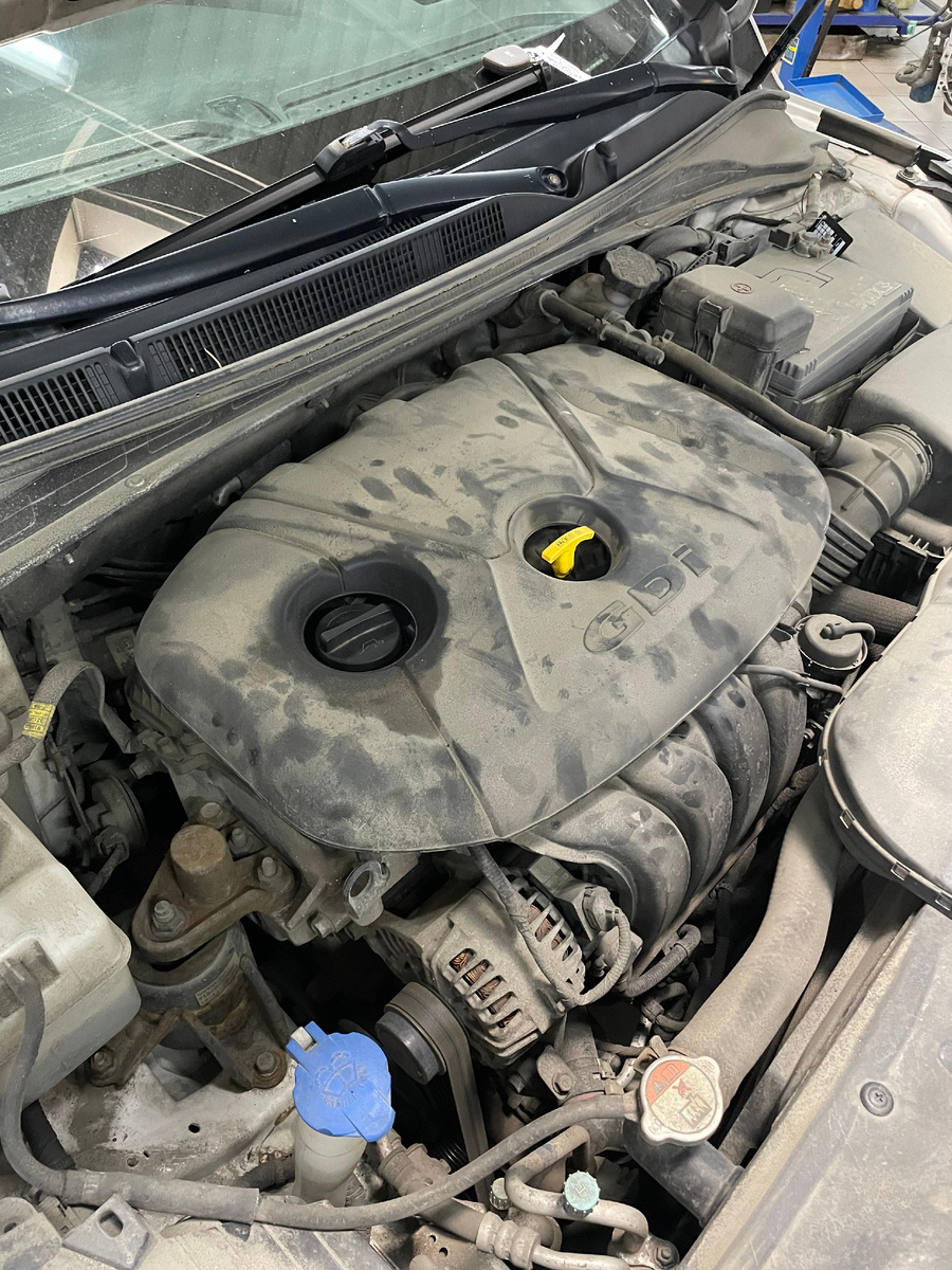 Под капотом Hyundai i40 2015 2.0 G4NC