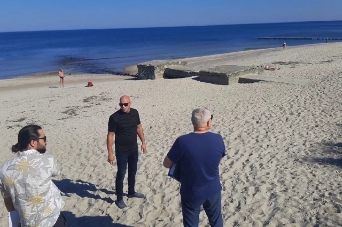    В устье реки Медвежья началась подготовка к строительству водовода