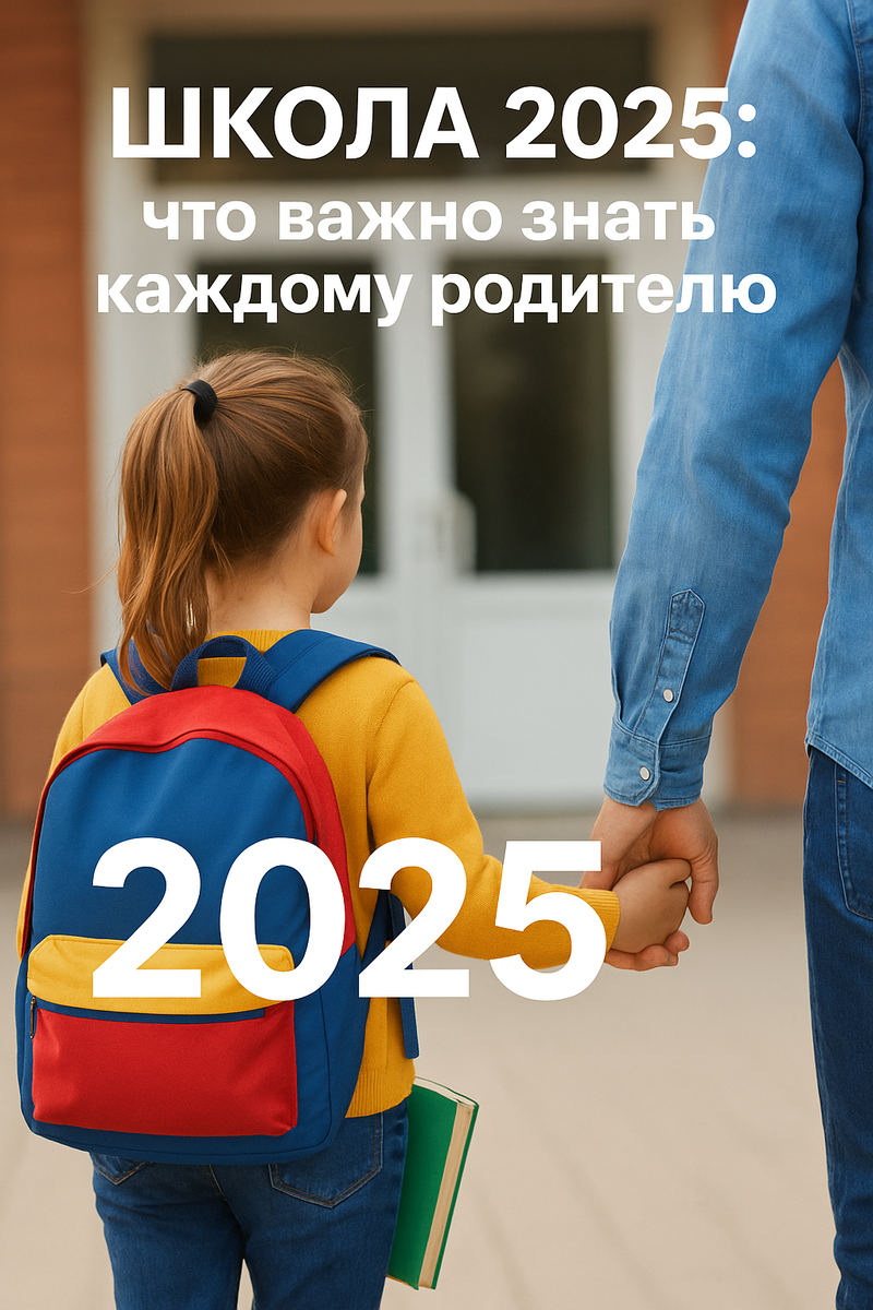 Школа 2025: что важно знать каждому родителю#
