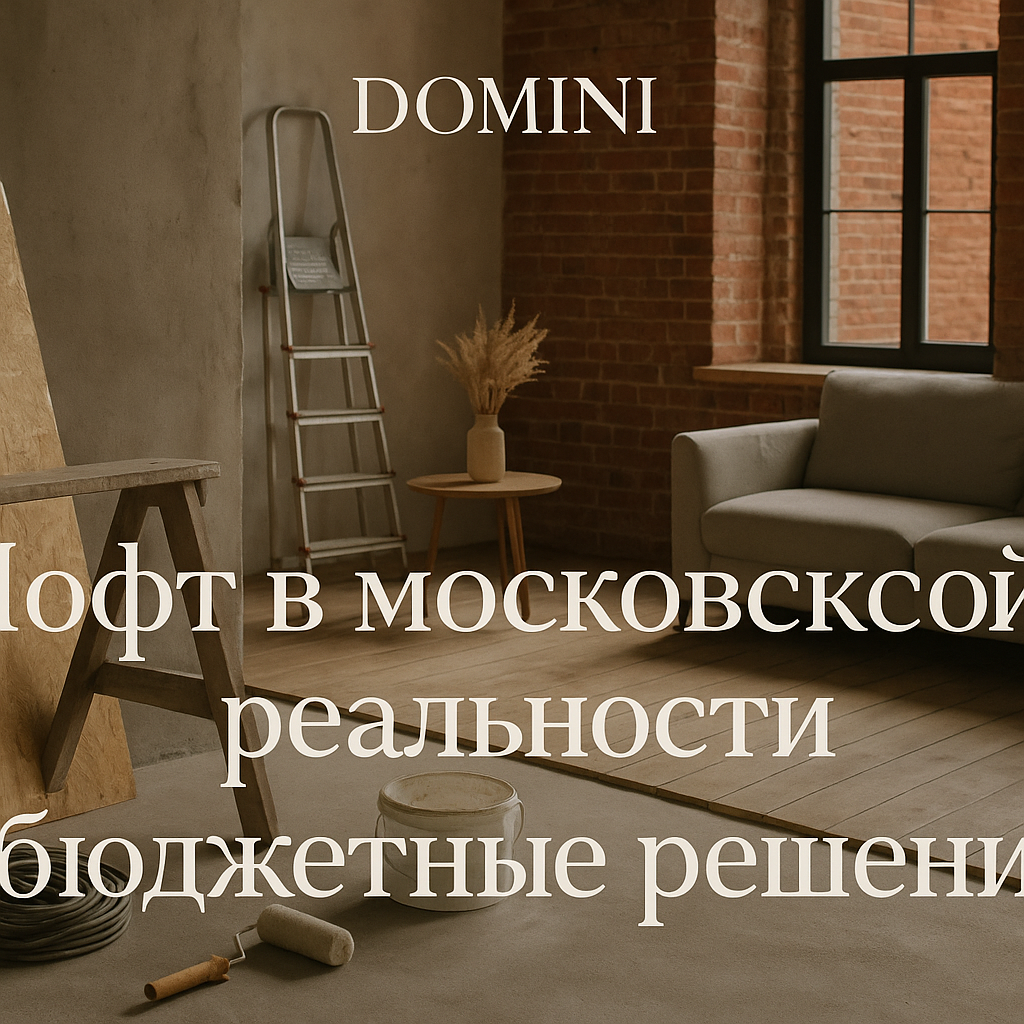    Лофт в Москве: как создать стильное пространство недорого