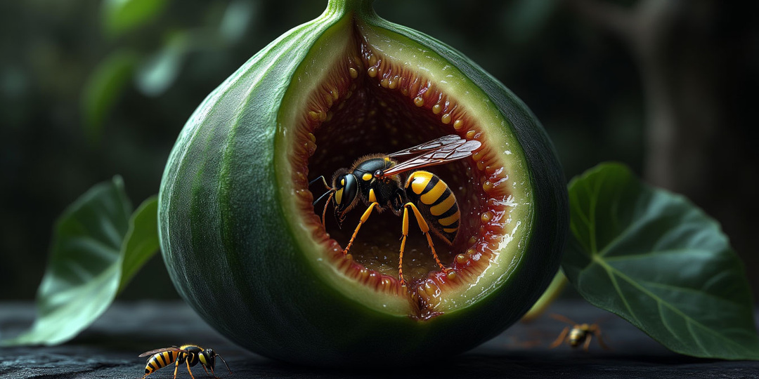 Тайна инжира: Почему каждый сладкий плод хранит в себе жертву осы