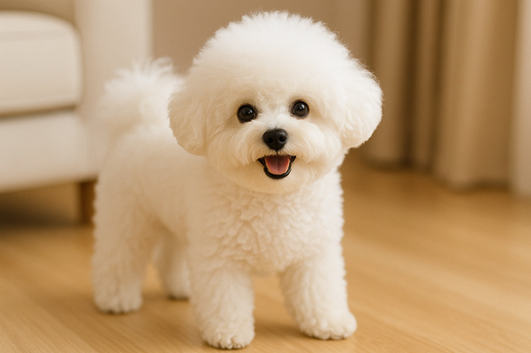 - Белый комочек радости!